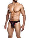 Male Basics Neon Thong  Coral XL