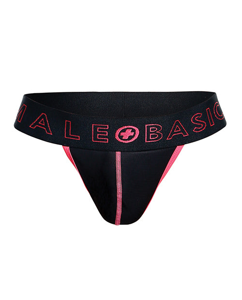 Male Basics Neon Thong  Coral LG
