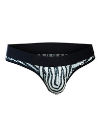 Male Basics MOB Aero Jock Zebra SM