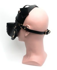 Bondage Pup Hood - O/S Black
