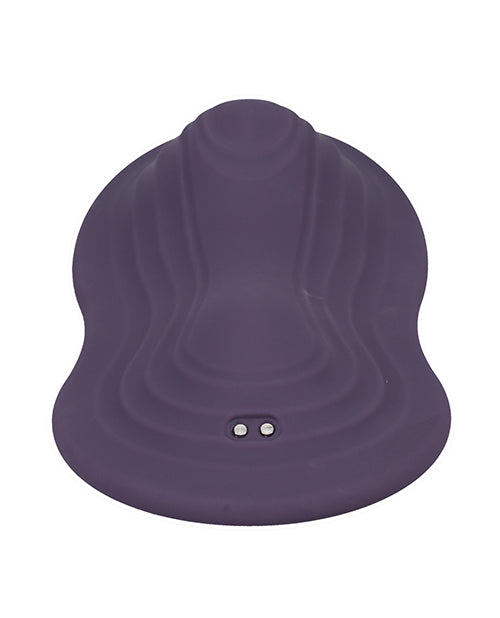 iRide Pleasure Seat Throb Stimulator Rechargeable w/Wireless Remote - Dusty Purple