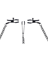 Saffron Chain Nipple to Clit Set - Black