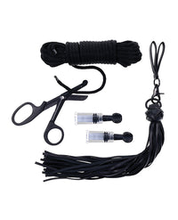 Sportsheets Tied & Twisted Bondage Set - Black