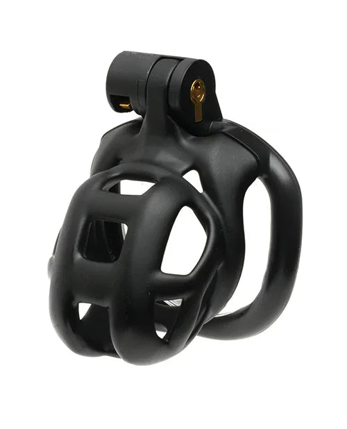 Sport Fucker Cellmate Guardian Chastity Cage - Size 0 Black