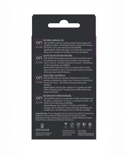 ON for Her Arousal Oil Ultra Medium Box - 5 ml Bottle