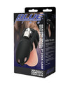 Blue Line 2 & Silicone Mini Cock Cage With Ball Divider - Black