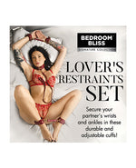 Bedroom Bliss Vegan Lover& Restraint Set - Red