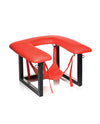 Master Series Face Rider Queening Chair - Black/Red