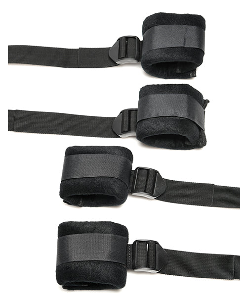Bedroom Bliss Lover Bed Restraint System - Black