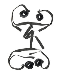 Bedroom Bliss Lover Bed Restraint System - Black