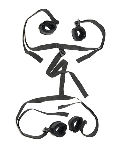 Bedroom Bliss Lover Bed Restraint System - Black