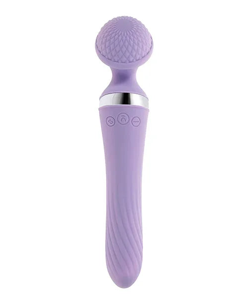 Playboy Pleasure Vibrato Wand Vibrator - Lilac