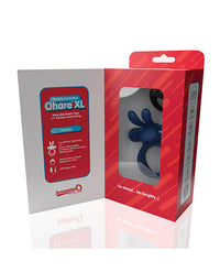 Screaming O Ohare Remote Controlled Vibrating Ring - XL Blue