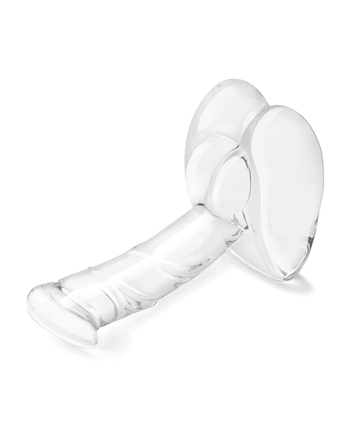 Glas 7.5 & Rideable Standing Cock w/Stability Base
