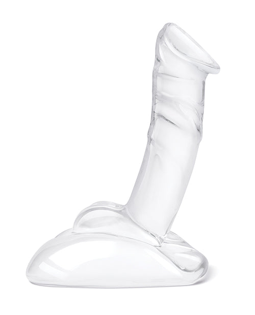 Glas 7.5 & Rideable Standing Cock w/Stability Base