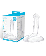 Glas 7.5 & Rideable Standing Cock w/Stability Base