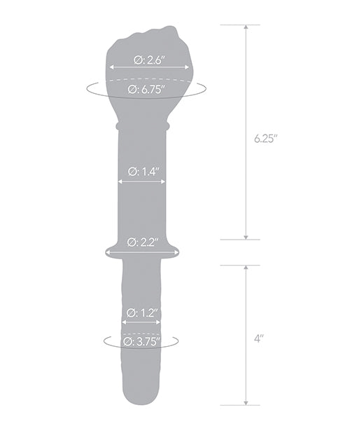 Glas 11 & Fist Double Ended w/Handle Grip