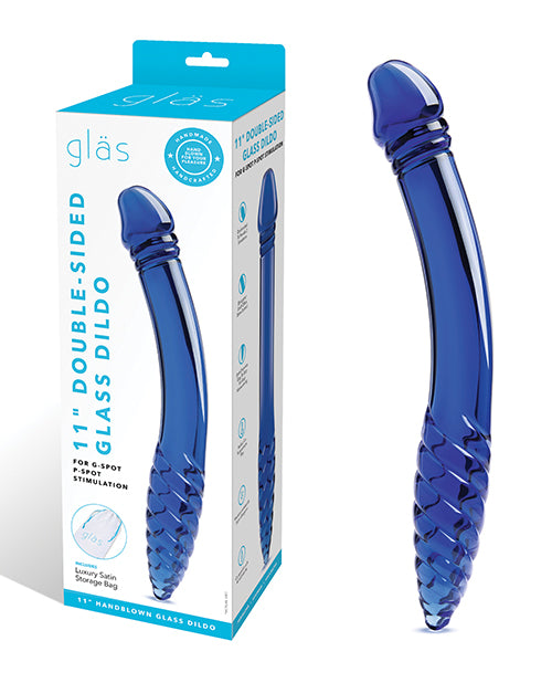 Glas 11 & Double-sided Dildo G-Spot & P-Spot Stimulation