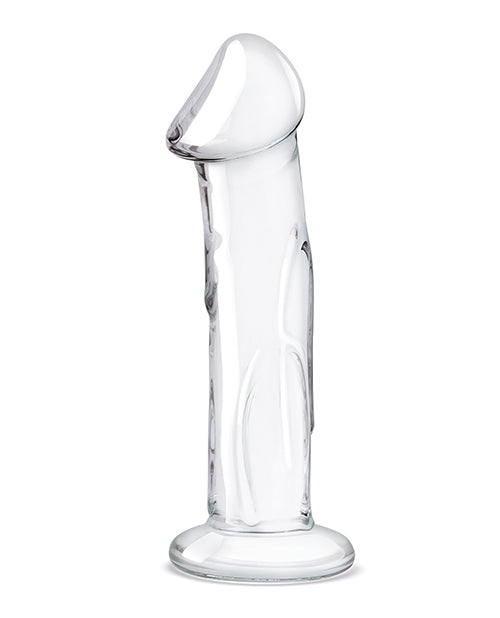 Glas 6 & Dildo w/Veins & Flat Base