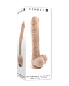 Gender X Flexskin Poseable True Feel 10 Dildo - Light
