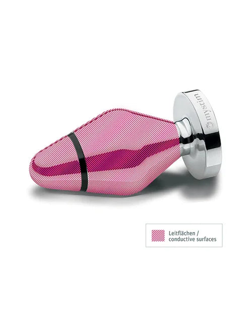 Mystim Little John Buttplug Small Aluminum - Silver
