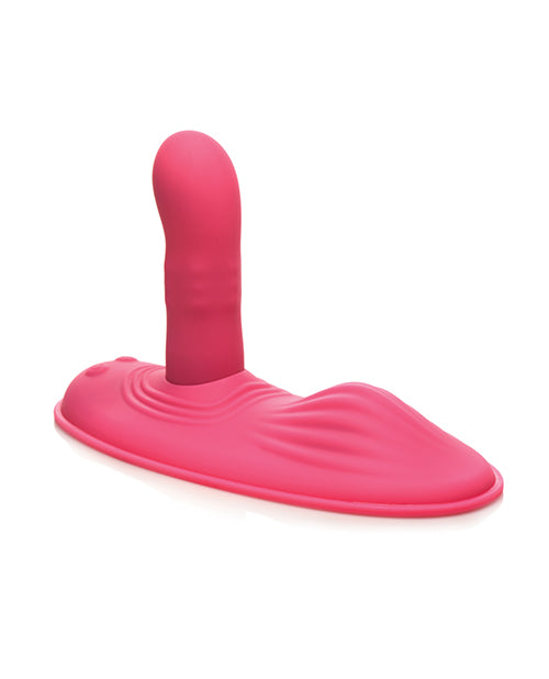 Inmi Spin N Grind Rotating & Vibrating Silicone Grinder - Pink