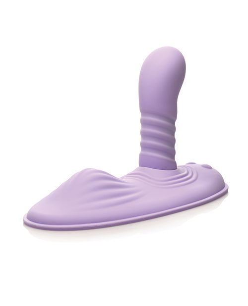Inmi Thrust N usting & Vibrating Silicone Grinder - Purple