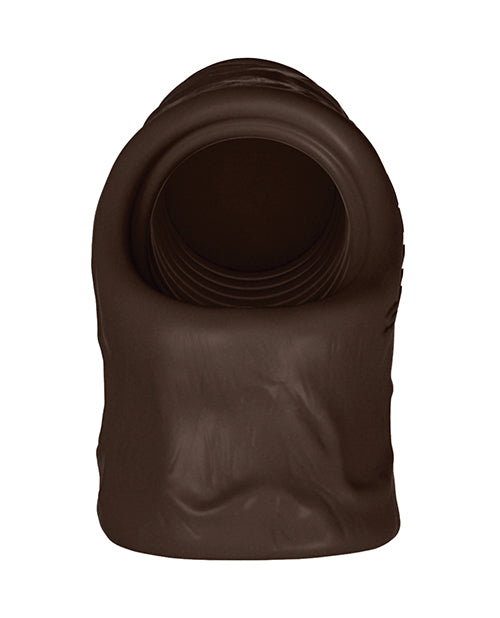 Shaft Model F Flexskin Liquid Silicone 8.8&quot; Sheath - Mahogany