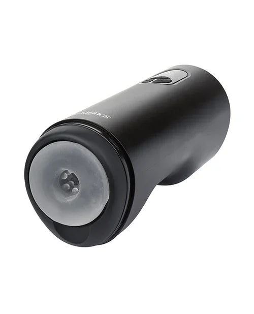 Bionic Vibro Stroker w/Oscillation & Suction - Black