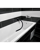 Hosed 1&quot; Swirl Hose - 18&quot; Long