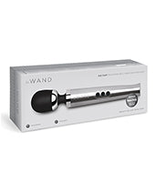 Le Wand Die Cast Rechargeable Massager - Silver