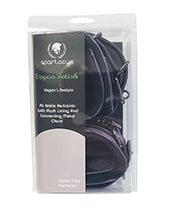 Spartacus Galaxy Legend Faux Leather Ankle Restraints - Purple