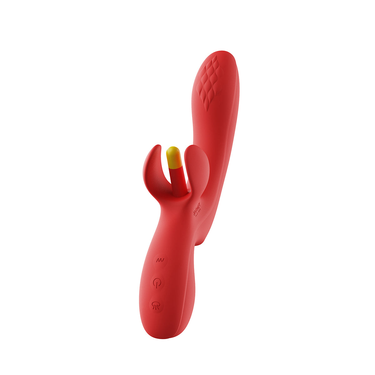 Honey Play Box Fortexa App-Controlled Kinky Finger Flapping Dual Stimulator Red