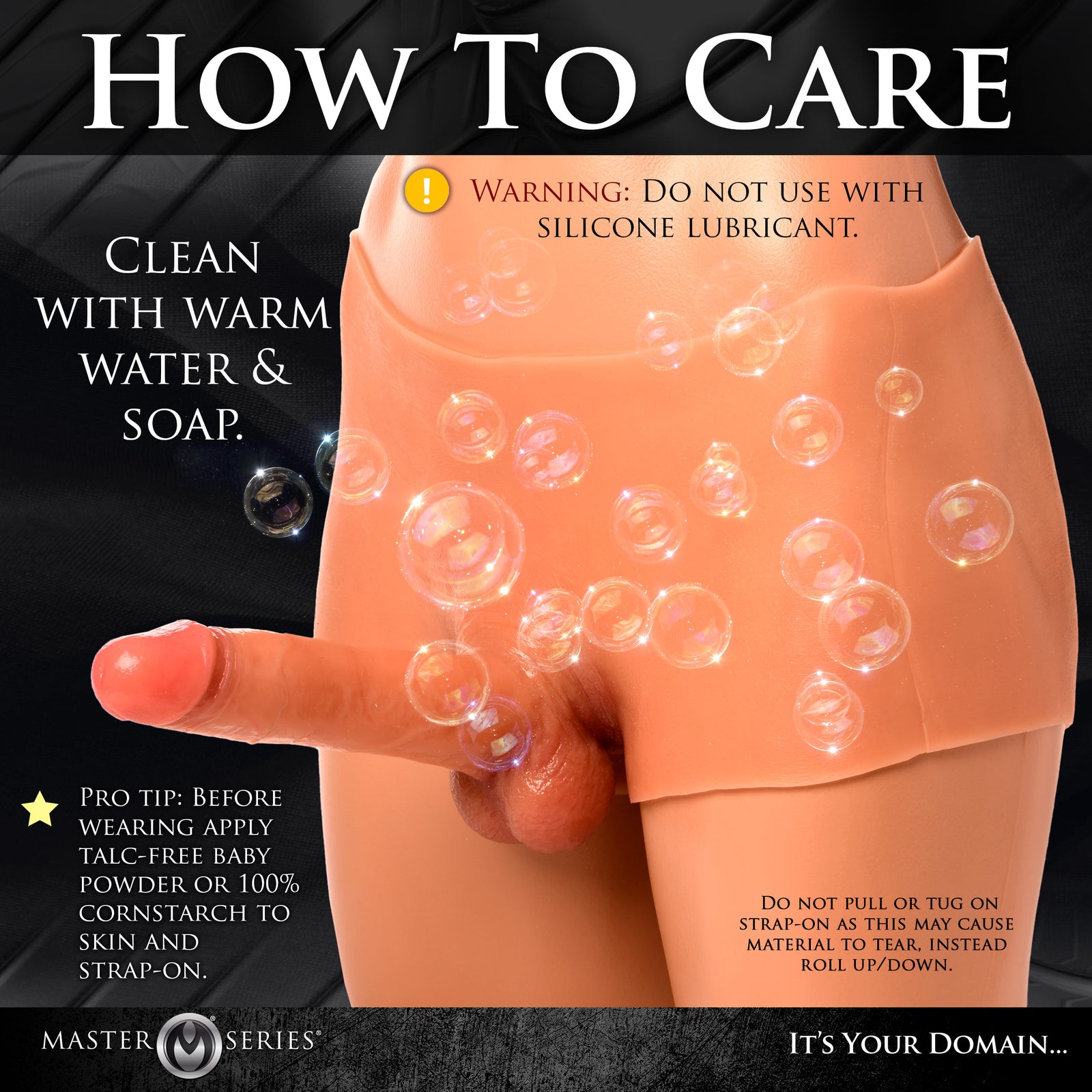 Boner Briefs Silicone Penis Strap On - Small