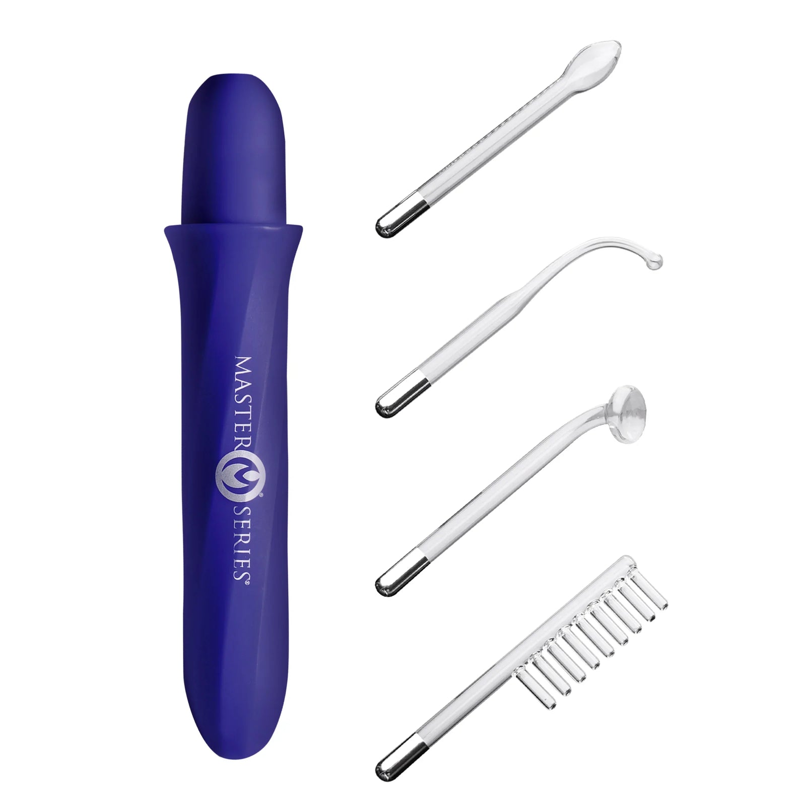 Elektrawand Rechargeable Violet Wand with Attachments - Purple