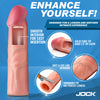 Enhancers 1.5" Silicone Penis Extension Sleeve - Light
