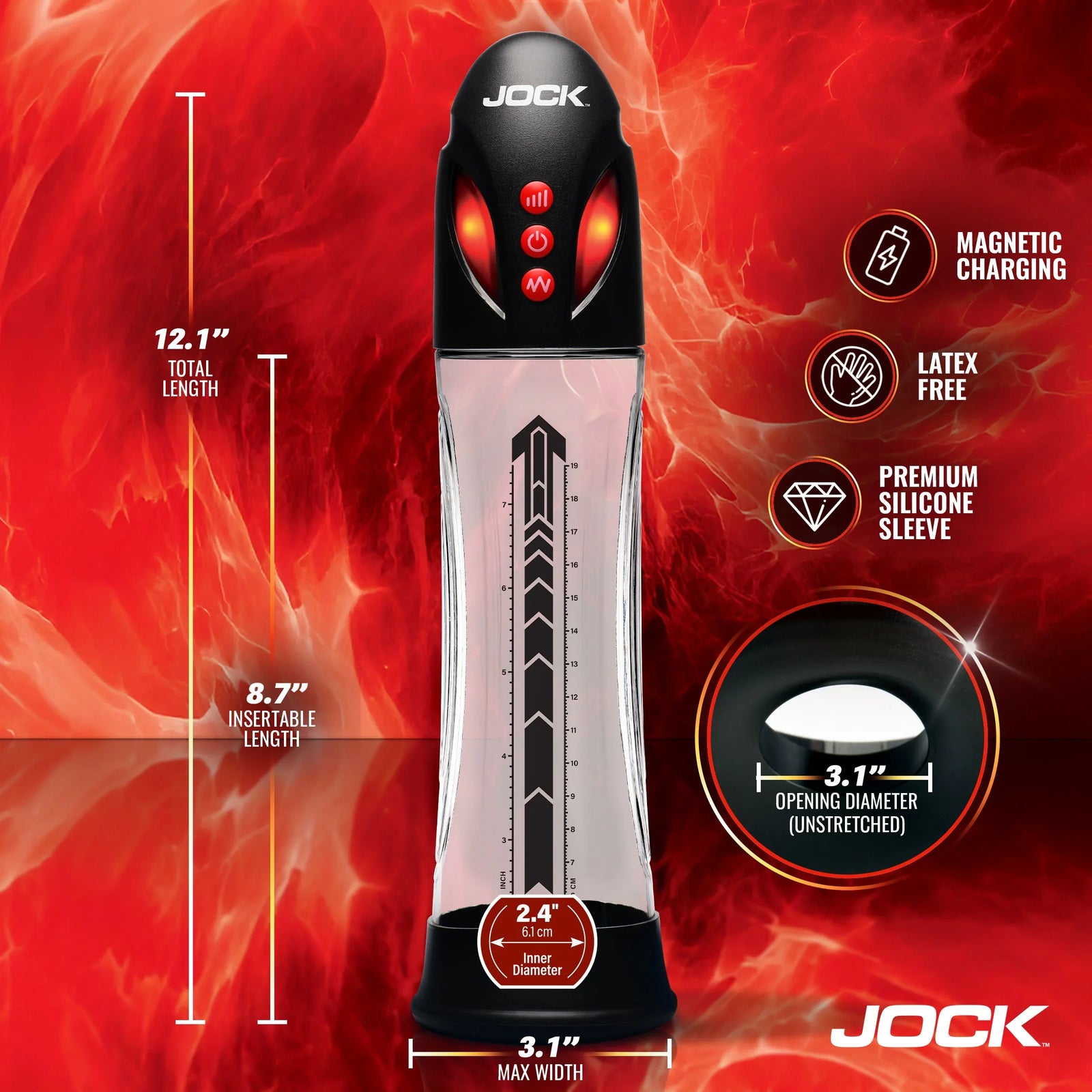Power Up Automatic Waterproof Penis Pump