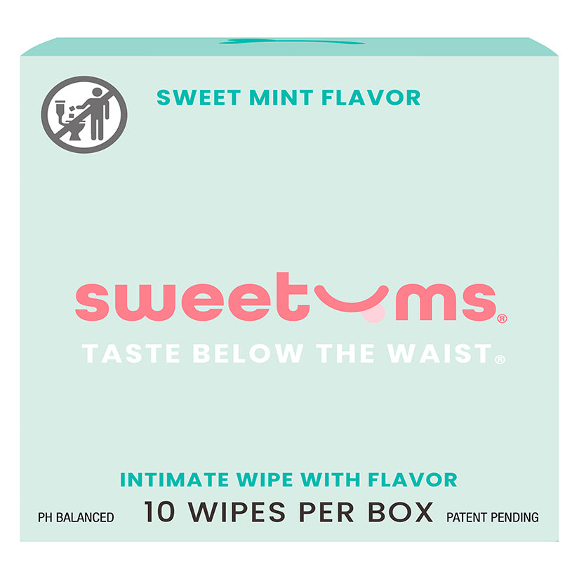 Sweetums Flavored Wipes-Sweet Mint