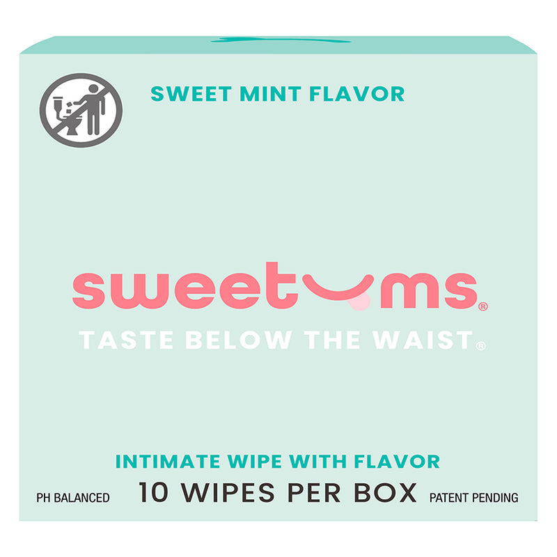 Sweetums Flavored Wipes-Sweet Mint