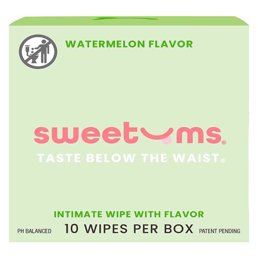 Sweetums Flavored Wipes-Watermelon