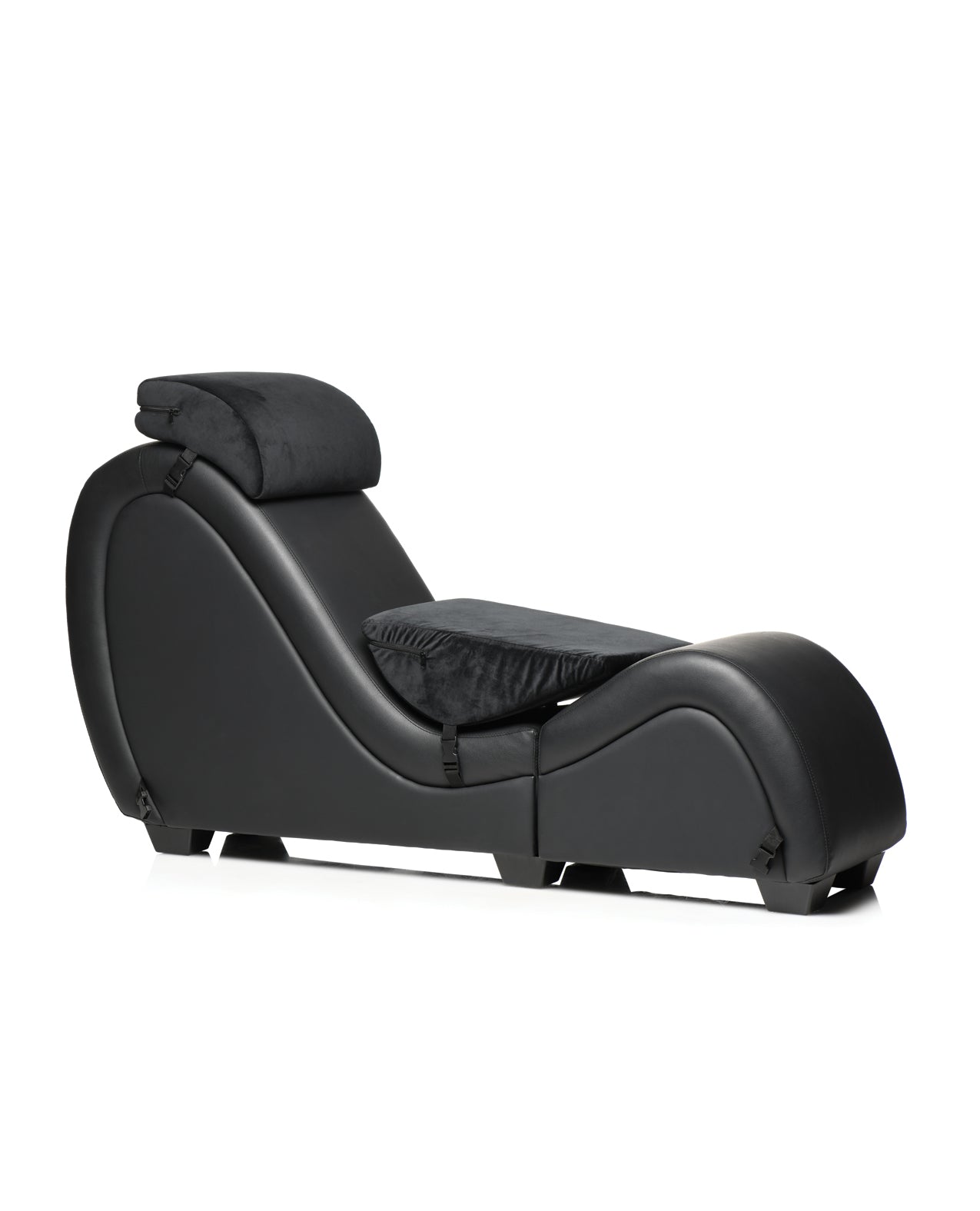 Master Series Kinky Couch Detachable Sex Chaise Lounge - Black, Drop Ship Only Freight $89