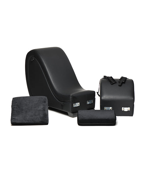 Master Series Kinky Couch Detachable Sex Chaise Lounge - Black, Drop Ship Only Freight $89