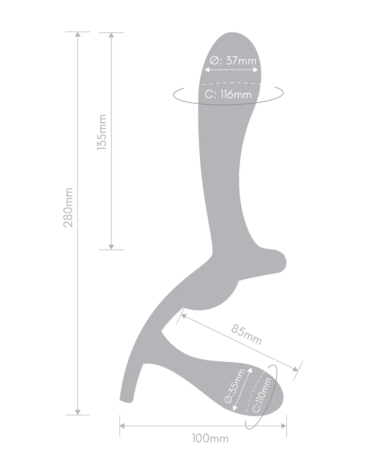 Lock-In Dual-Ended Vibrating Strap-On & Harness Set
