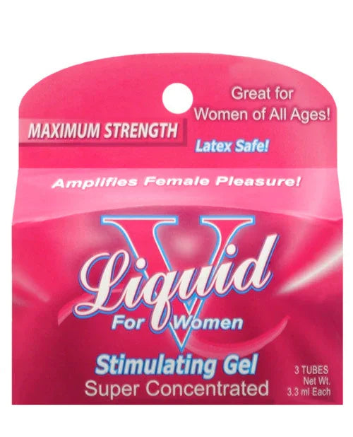 Liquid V Female Stimulant - Pillow Box of 3