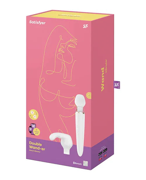 Satisfyer Double Wand-er-White