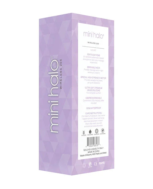Mini Halo Wireless 20x Wand - Lilac