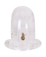 MALESATION Chastity Cage - Clear