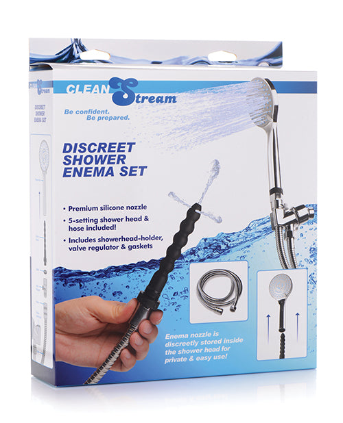 CleanStream Discreet Shower Enema Set