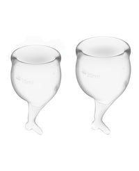 Satisfyer Feel Secure Menstrual Cup - Transparent