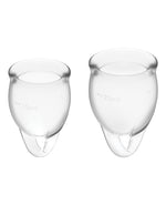 Satisfyer Feel Confident Menstrual Cup - Transparent
